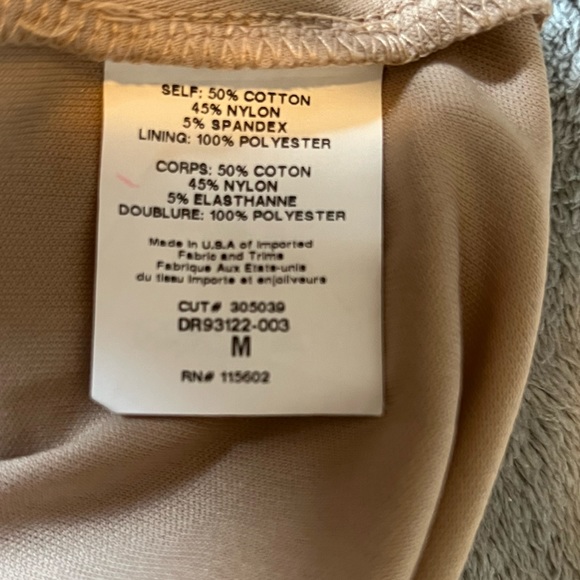 Lush Black and nude Long sleeve Lace Dress - Picture 5 of 5